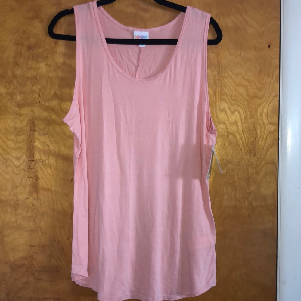 LuLaRoe tank top 2XL lite pink